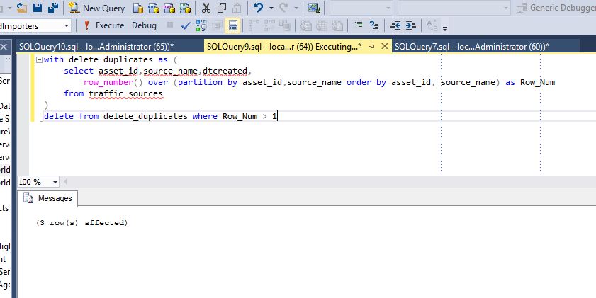 Deleting Duplicate Data – Jim Salasek's SQL Server Blog