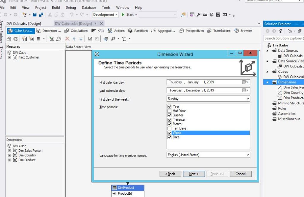 Adding Time Series Dimension to your SSAS Cube – Jim Salasek's SQL ...