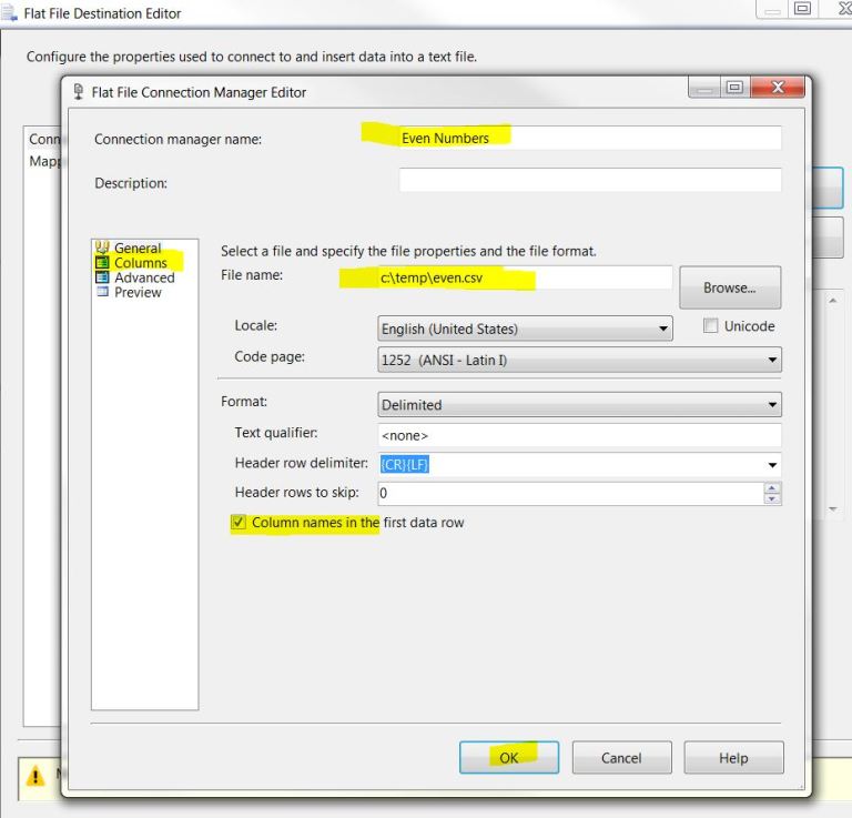 SSIS Conditional Split Transformation – Jim Salasek's SQL Server Blog