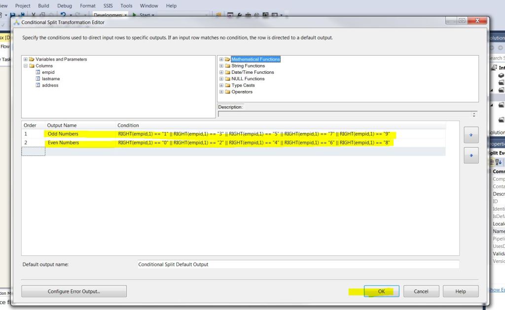 SSIS Conditional Split Transformation – Jim Salasek's SQL Server Blog