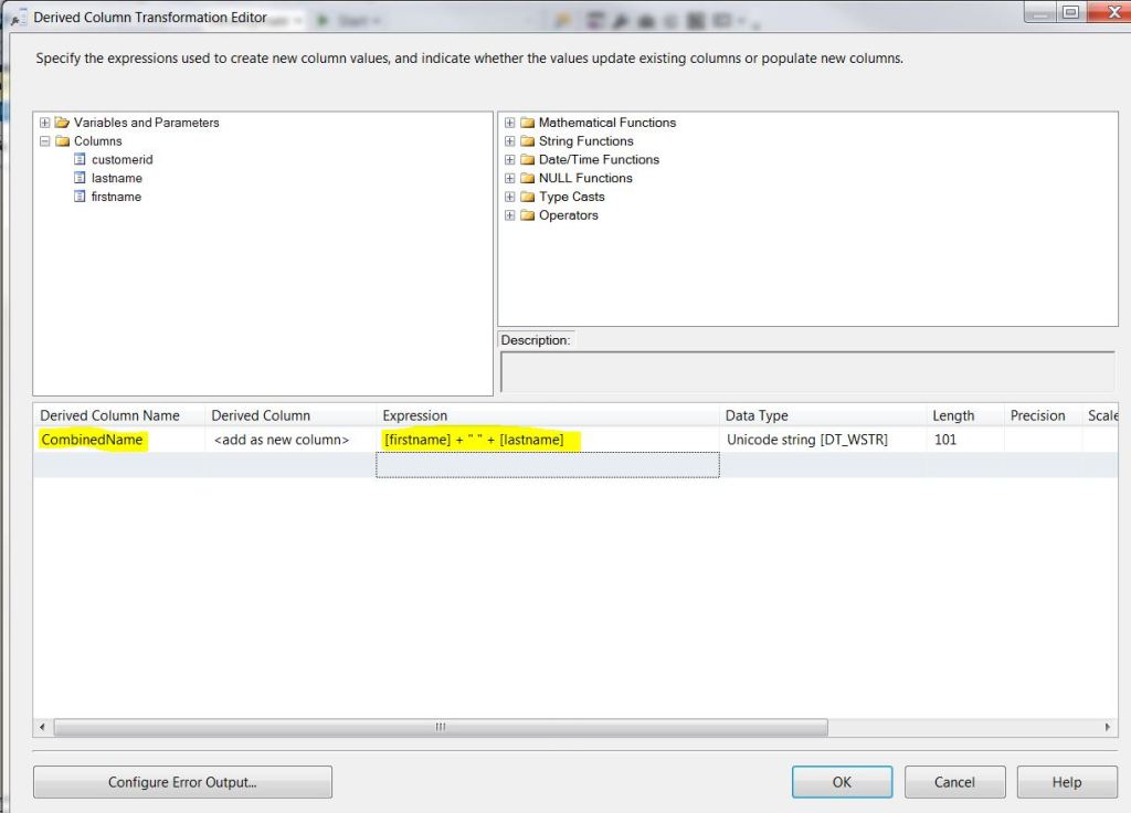 SSIS Derived Column Transformation – Jim Salasek's SQL Server Blog