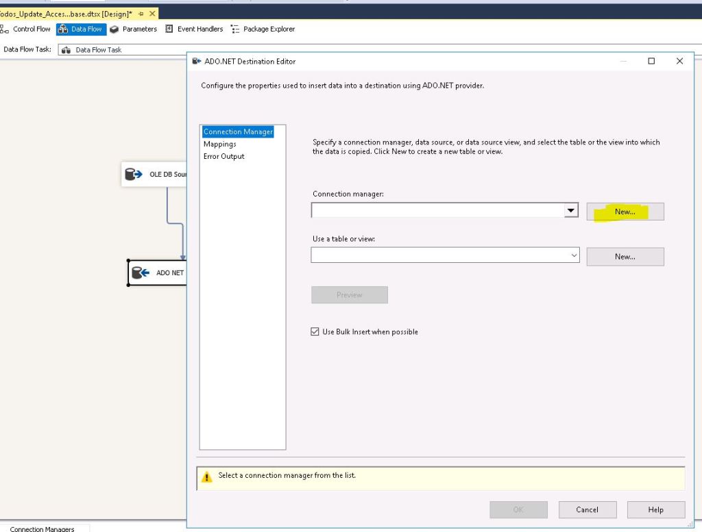 Connect SSIS to MS Access ACCDB databases – Jim Salasek's SQL Server Blog