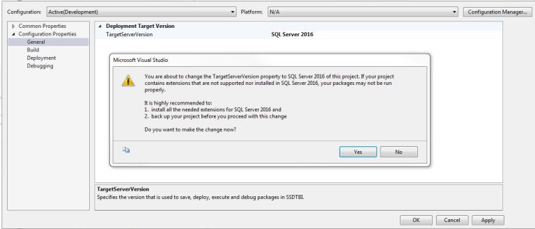 SSIS: The Script Task “xxxx” uses version 15.0 script that is not ...