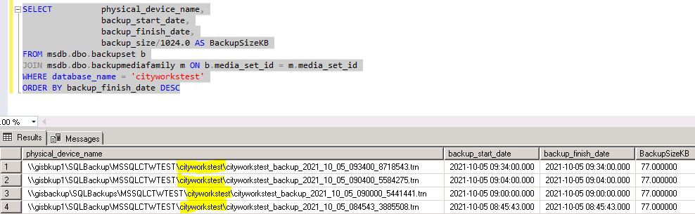 Sql Server: Find the location your backups are going to. – Jim Salasek ...