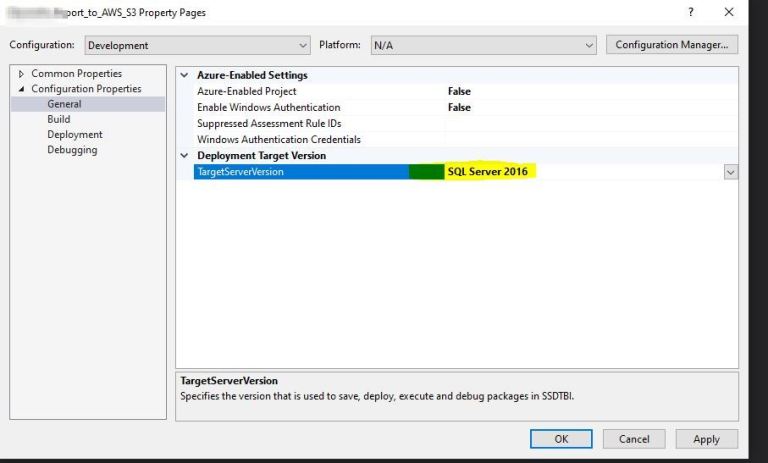 SSIS error: 0xC0048021SSIS – Jim Salasek's SQL Server Blog